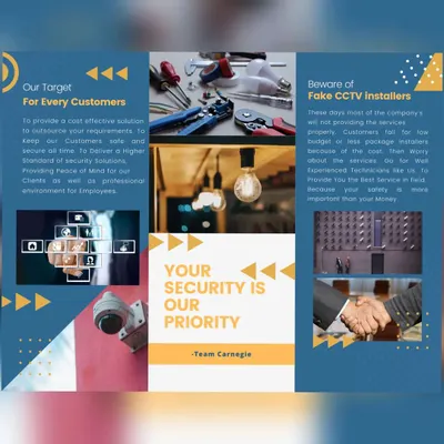 This message outlines our promise to every customer. We aim to provide cost-effective, high-standard security solutions that give you peace of mind, and we caution against the risks of choosing inexperienced installers.