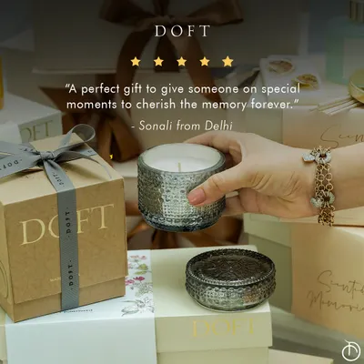 "A perfect gift to give someone on special moments to cherish the memory forever." I am so happy my creations help you capture your scented memories.