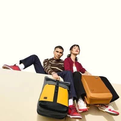 A lifestyle campaign shot for Urban Jungle bags. I created natural, sun-kissed makeup looks for both models that feel effortless and fit the brand's cool, contemporary vibe.
