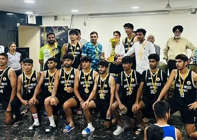 A proud moment as our students Devansh and Parth, along with alumni, clinched the 1st position in the Under-19 State Basketball Tournament. This is what hours of practice and teamwork look like.