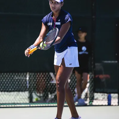 A series of action shots from my title run at the SoCal Pro Series. You can see the focus on technique in my forehand, preparation for a backhand, and the concentration required for every single point.