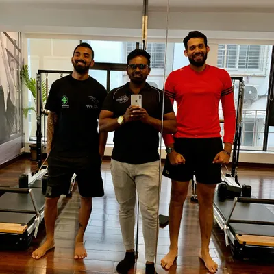 A great strength and conditioning session with cricketers KL Rahul and David Mathias. We focus on building the power and resilience needed for the highest levels of sport.