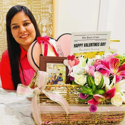 This is me, the person who styles every gift with love and sophistication. I believe gifting is an art, and I am here to make it effortless and beautiful for you, ensuring every hamper is as special as the emotion behind it.