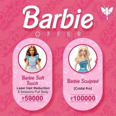 Get smooth, Barbie-like skin with our special offer. This package includes eight sessions of full body laser hair reduction at a special price, making it the perfect time to start your journey to being permanently hair-free.