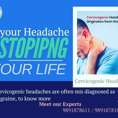 Is your headache stopping your life? This graphic explains Cervicogenic Headaches, which originate from the neck but are often misdiagnosed as migraines. Correct diagnosis by an expert is key to effective treatment.