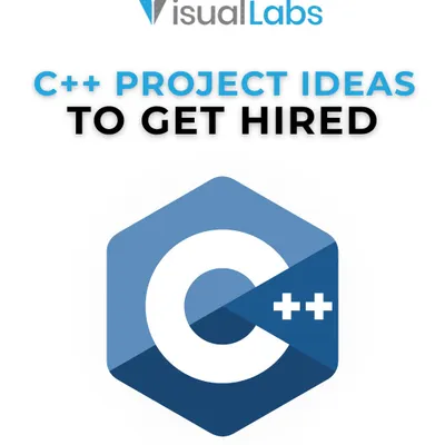 Your C++ portfolio starts here. This graphic introduces a series of practical C++ project ideas designed to give you the hands-on experience recruiters are looking for.