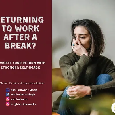 Are you thinking about returning to work after a career break? It can be a daunting step, but you don't have to do it alone. My coaching is specifically designed to help you rebuild your professional identity and navigate your return with a stronger, more confident self-image.