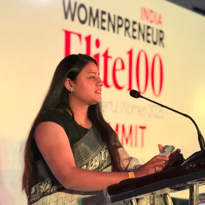 Speaking at the Womenpreneur India Summit after being recognized as one of the Top 20 Young Female Advocates in India for 2025. It was an honor to share my journey and my passion for justice.