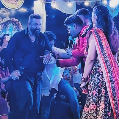 It was an incredible honor to meet the legendary Sanjay Dutt. His humility and warmth were truly inspiring. Moments like these are a blessing and a reminder of why I love what I do.