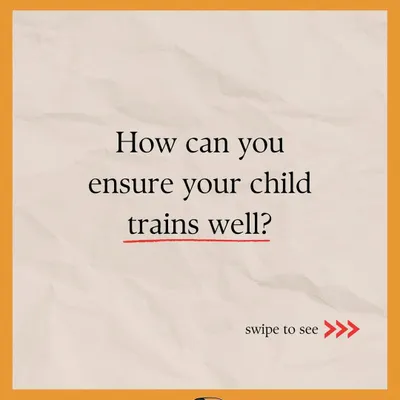 A tip for sports parents: how can you ensure your child trains well? We believe in a partnership where parents provide support and encouragement, while trusting the coach with technical guidance.