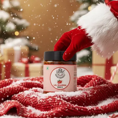This Christmas, Santa is bringing the gift of flavor. Our Lal Bharwa Mirch Achaar is the perfect spicy surprise for the holiday season.