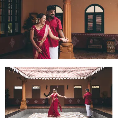 A beautiful pre-wedding shoot for Felix and Sharon in a traditional South Indian setting. I love finding locations that feel both timeless and personal to the couple.