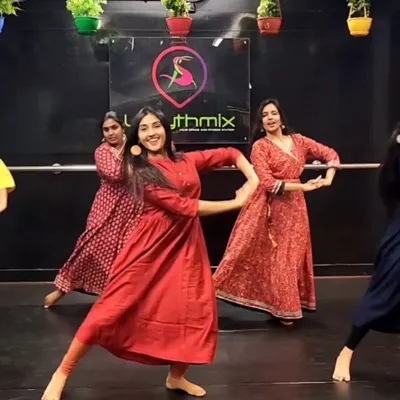 A snapshot from one of our choreography classes for adults. We create a supportive environment where everyone can learn, laugh, and fall in love with dance.