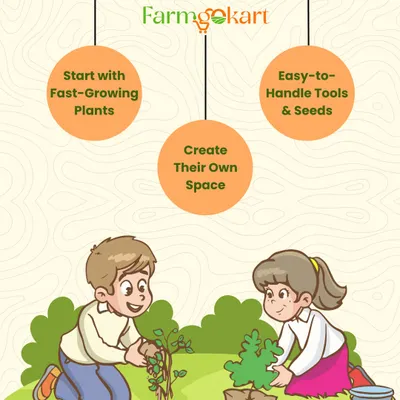 Introduce your little ones to the joy of gardening with these simple tips. Start with fast-growing plants, give them easy-to-handle tools, and create their own little garden space.