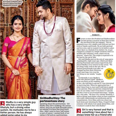We were thrilled to see our photos of Siri and Madhu's beautiful engagement featured in the Bangalore Times. It's an honor to capture stories that resonate with so many.