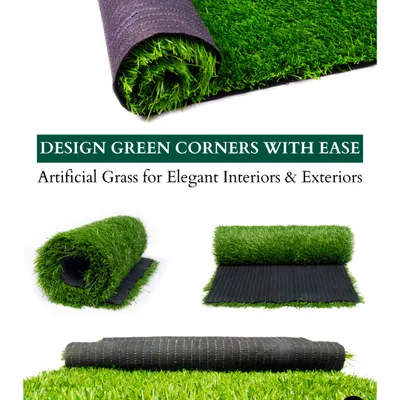 Design green corners with ease using my premium artificial grass. It's a zero-maintenance solution that provides an elegant, always-fresh look for homes, offices, balconies, and gardens.