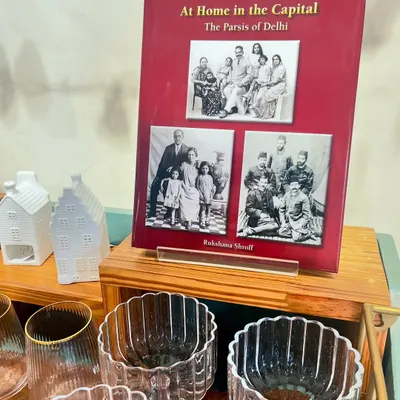 I was delighted to be part of the book launch for 'At Home in the Capital: The Parsis of Delhi'. This book chronicles the history and stories of the Parsi community in Delhi and is now available in my store.