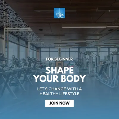 This is your space to shape your body and adopt a healthy lifestyle. This wide shot shows our clean, modern, and well-equipped gym floor, ready for beginners and pros alike.