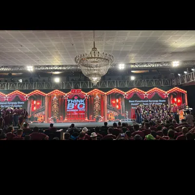 A grand awards ceremony at the TAFE All India Sales & Dealer’s Conference. We managed the entire show, including console operations, artist performances, and the seamless presentation of awards.