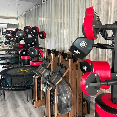 Ready to unleash your power? Our studio also features boxing equipment and rebounder trampolines for high-energy cardio sessions that build endurance and channel focus.