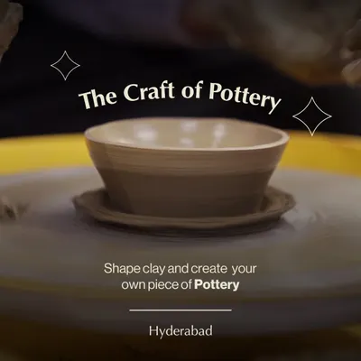 There is a simple, grounding magic in shaping clay with your own hands. Our beginner-friendly pottery workshops guide you through the process of wheel throwing, helping you center the clay and your mind to create a unique piece of ceramic art to take home.
