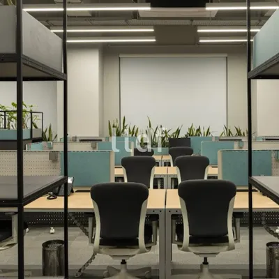 Biophilic design is about creating workspaces that care for people. By integrating greenery into this structured office environment, we aimed to reduce stress, support focus, and encourage creativity. When nature is part of the workspace, well-being and productivity grow together.