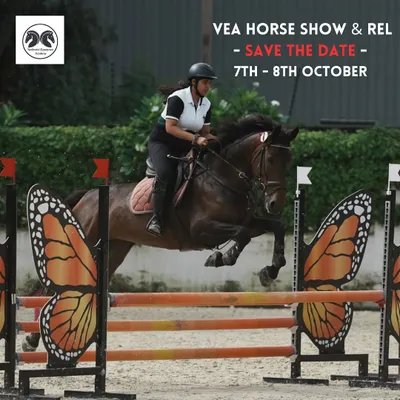 Save the date for our 6th VEA Horse Show & REL. We regularly host events that are a highlight of the local equestrian calendar.