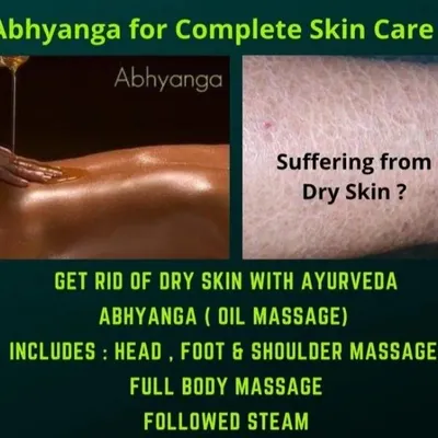 If you suffer from dry, flaky skin, Abhyanga is the solution. This full-body Ayurvedic oil massage includes detailed attention to the head, feet, and shoulders, followed by a steam treatment to help the medicated oils penetrate deeply and nourish the skin.