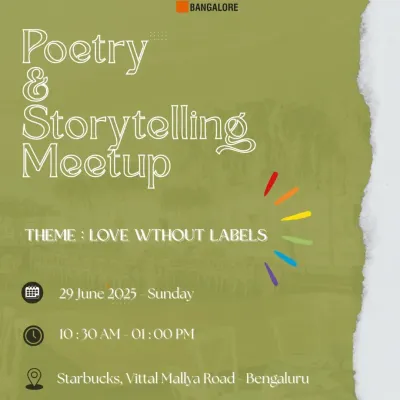 Our poster for the "Love Without Labels" event, celebrating Pride Month. We are committed to creating safe, inclusive spaces where every story can be told without fear or shame.