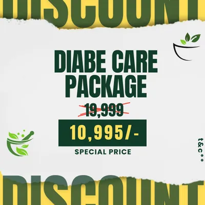 For a limited time, our comprehensive Diabe Care Package is available at a special price. This doctor-guided program offers natural and effective support for managing diabetes.