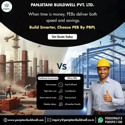 A direct comparison showing the advantages of PEB by PBPL over slow, costly, and wasteful traditional construction. Our method is fast, cost-effective, precision-built, and all-weather friendly.