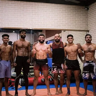 If you want to go fast, go alone. If you want to go far, go together. This is my fight team at BFC Bodyforce Fight Club.