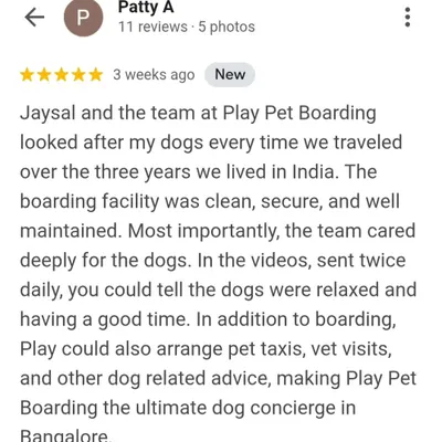 We miss our regulars Elsa and Twinkie. This review from their mom means so much to us, and it highlights our commitment to being a clean, secure, and caring second home.