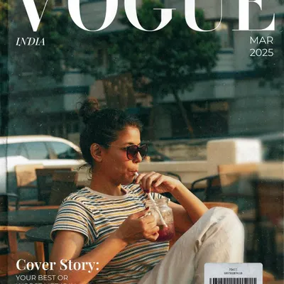 In my head, I'm on the cover of Vogue. This playful edit shows my creative and aspirational side. Your brand's best life, just like your worst, is all in your mind, and I'm here to help you visualize the best.