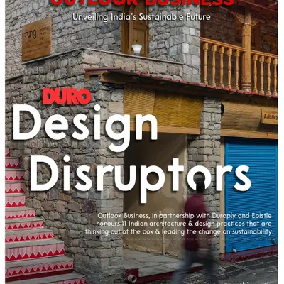 We were honored to be named "Design Disruptors" by Outlook Business for our work in leading change on sustainability in architecture.