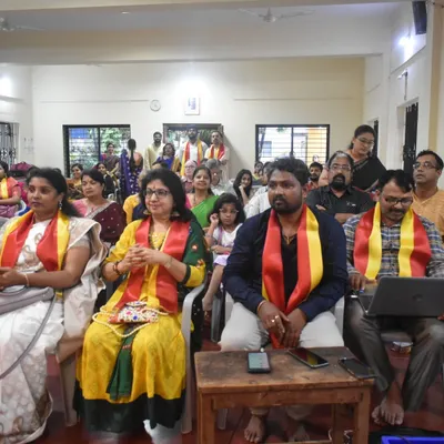 Our teachers, students, and their families gathered to celebrate Kannada Rajyotsava 2023, a festival of our state's culture and heritage.