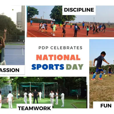 On National Sports Day, I celebrate the values that sports teach us: passion, discipline, teamwork, and fun. This collage represents the diverse sporting spirit of the PDP family.