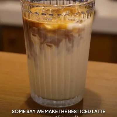 Some say I make the best Iced Latte in town. I use high-quality espresso and your choice of milk to create a perfectly chilled and creamy coffee experience.