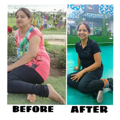 Look at this amazing transformation. With a combination of targeted workouts and nutrition guidance, she completely changed her physique and health. This is the result of small, consistent efforts every single day.