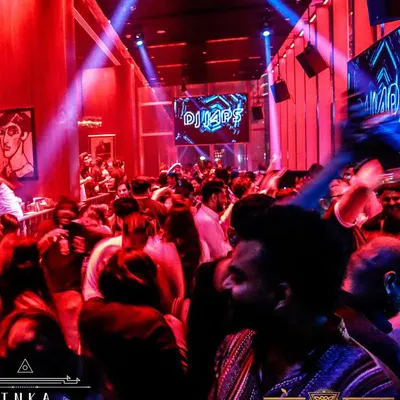 A shot from my international gig at Inka Dubai. The energy was incredible, and it was amazing to see a packed house enjoying my mix of Bollywood and commercial music.