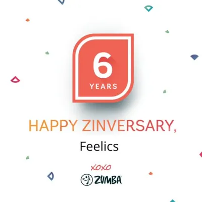 6 years of Zumba! I'm so grateful for this journey. It allowed me to follow my passion and meet incredible souls. Thank you to my family, co-instructors, and amazing clients for being part of my story.