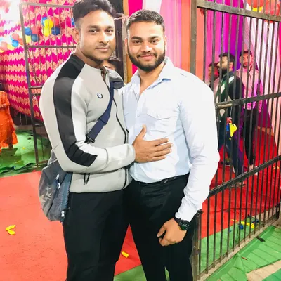 With my brother Arun, a Mr. India and Mr. Asia bodybuilding champion. Surrounding myself with the best helps me grow as an athlete and a coach.