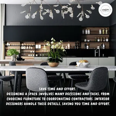 Designing a commercial space involves countless decisions. Hiring a professional interior designer saves you time and effort by consolidating all the complex tasks, from furniture selection to contractor coordination, into one streamlined process.