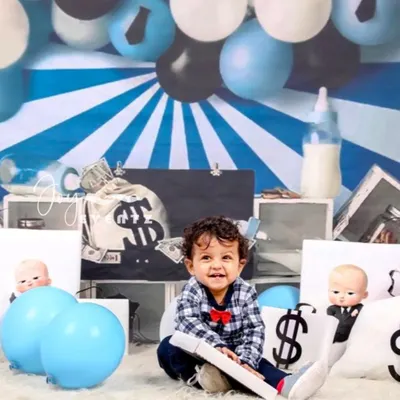 Your little one is the boss in our popular Boss Baby themed photoshoot. We provide the full setup, including a money-themed backdrop, dollar sign pillows, and a tiny briefcase, for a fun and memorable session.