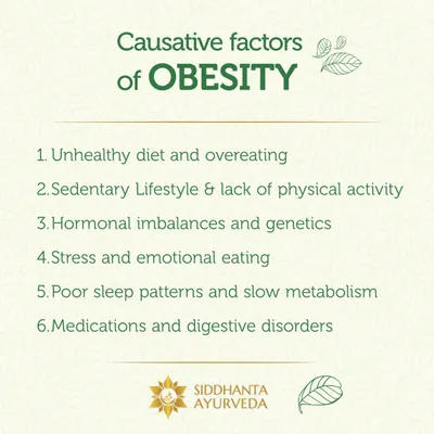 Understanding the causative factors of obesity is the first step to managing it. I look beyond diet to address hormonal imbalances, stress, and poor sleep, offering a holistic Ayurvedic solution for weight management.