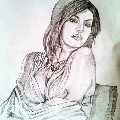 A vintage piece from my early days, created with ink pen. This shows my early interest in portraiture and detailed line work.