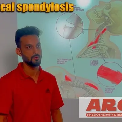 Here, one of our therapists explains the anatomy behind cervical spondylosis. Understanding the condition is the first step toward effective treatment, which includes targeted exercises to relieve neck pain and improve mobility.
