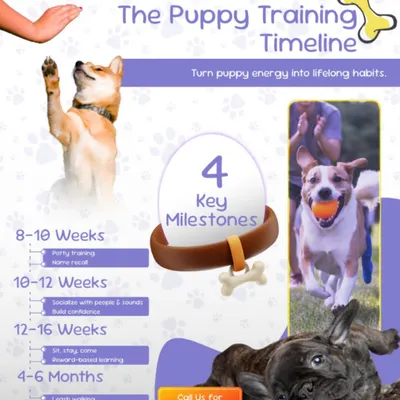 A puppy's first few months are critical for development. This timeline outlines the key milestones for training, from potty training at 8 weeks to leash walking at 4-6 months, helping you turn puppy energy into lifelong habits.