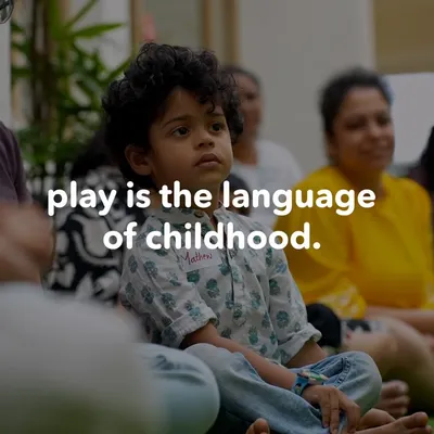 Play is the language of childhood. It's how children make sense of the world, express themselves, and build the foundation for all future learning.