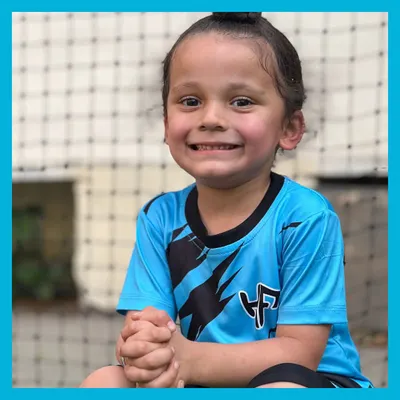 This smile says it all. My main goal is to see happy faces like this one, filled with the pride and joy that comes from playing and making new friends.